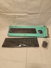 Logitech NIB Wireless Keyboard and Mouse Black