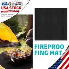 Under Grill Floor Mat,Premium Grill Mat for Deck, Oil Absorbent, Deck Protector