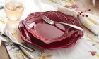 Princess House PAVILLION™ Berry Square Dessert Plates Set of 4, 6366 — photo 3