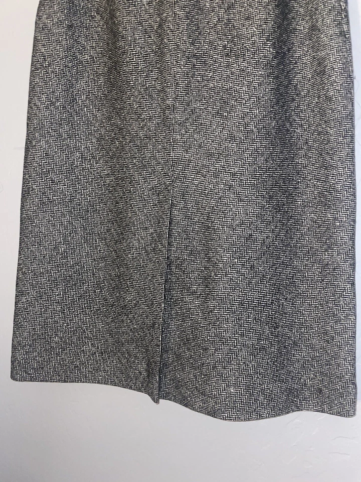 Vintage Harold’s Skirt Women’s Houndstooth Mid Length Classic Retro Preppy 90s - Image 3 of 4