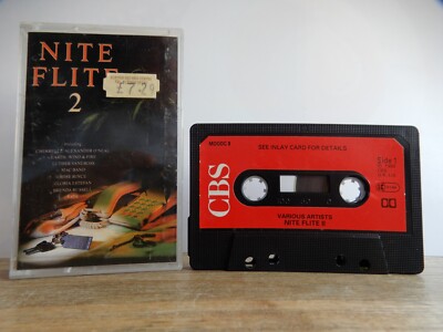 NITE FLITE 2 MAC S.O.S. BAND SIMS ROYCE E.W.F. SADE KASSETTE MC TAPE 1989 CBS