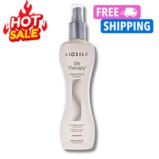 Silk Therapy Spray Spritz by Biosilk for Unisex Hairspray 7 fl oz.