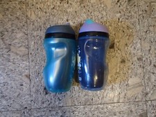 Tommy Tippee Non-Spill Insulated Toddler Tumbler Cups 12 M Blue  Purple 2PK