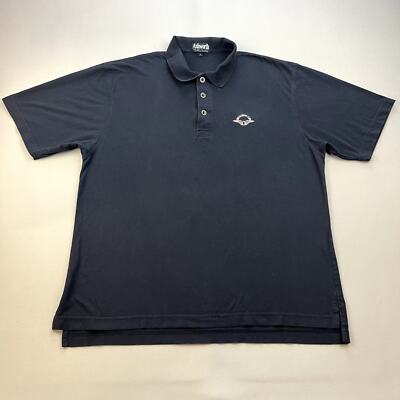 Vintage The Olympic Club Polo Shirt Adult Large Black Ashworth