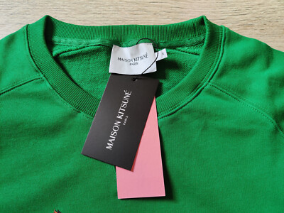 MAISON KITSUNE OLYMPIA LE-TAN コラボ スウェット Maison Kitsuné Green Olympia Le-Tan Palais Royal News