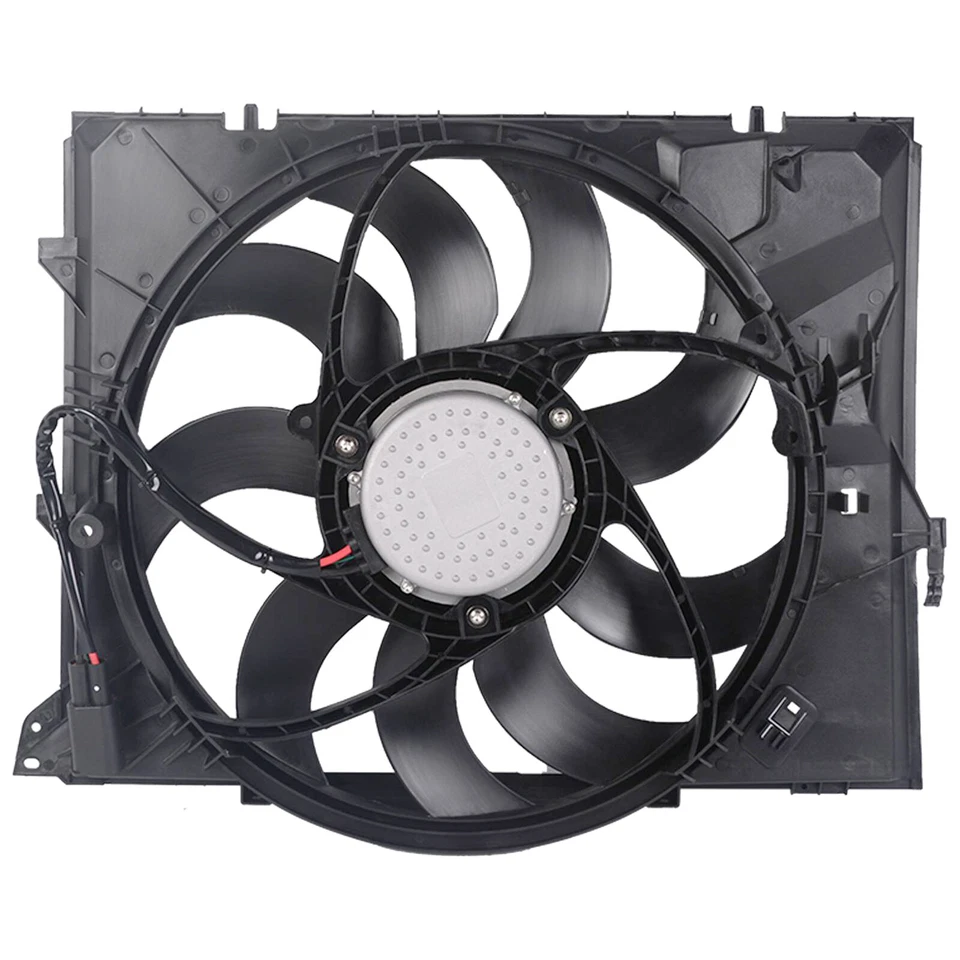 Ventilador de refrigeração do radiador conjunto 850W compatível com BMW M3 4.0L V8 2008-2013 17112283621 - Imagem 2 de 4