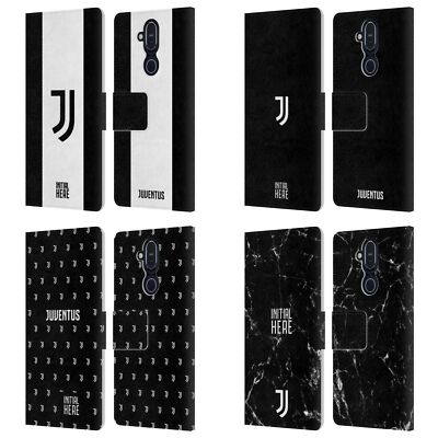 CUSTOM PERSONALIZED JUVENTUS FC GRAPHICS LEATHER BOOK CASE FOR NOKIA PHONES