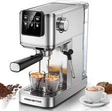 Espresso Machine 20Bar, Hot & Iced Coffee Machine with Rapid Cold Brew, Espresso