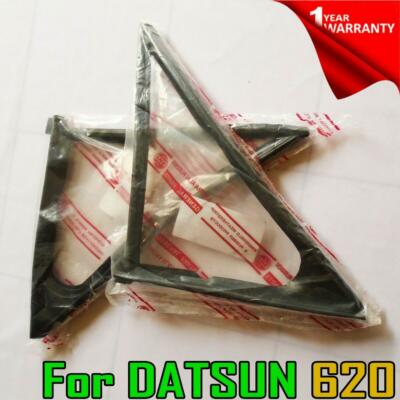 FOR DATSUN 620 PICKUP QUARTER WINDOW WEATHERSTRIP RUBBER SET SEAL LH RH TRIANGLE