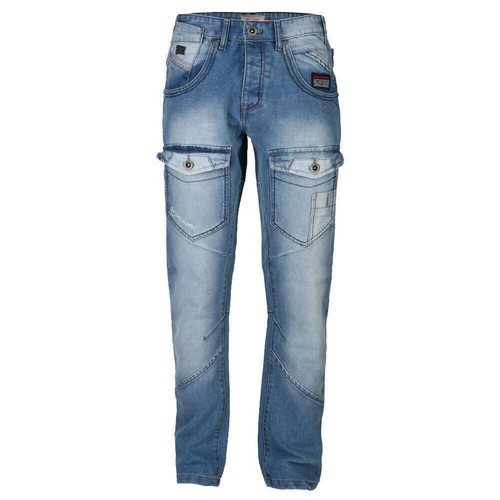 Pantalones de mezclilla informales Rawcraft para hombre rectos Vanqsh Chilrob Darhust - Imagen 3 de 13
