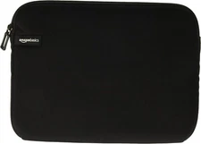 Amazon Basics 11.6-Inch Laptop Sleeve, Protective Case with Zipper BLACK