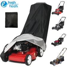 Universal Waterproof Push Lawn Mower Cover 420D Heavy Duty Outdoor UV Protector