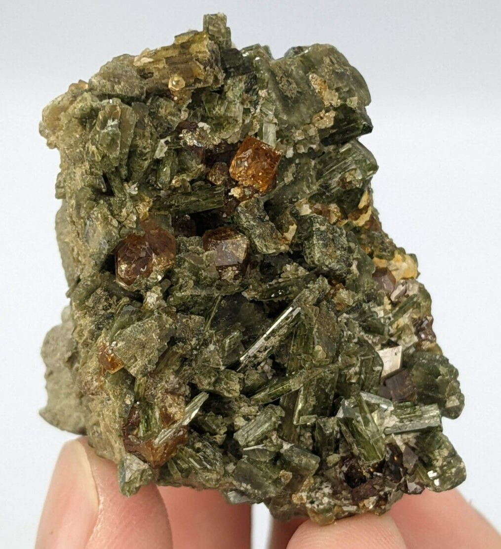 GROSSULAR ON DIOPSIDE EDEN MILLS, VERMONT +++ eBay