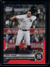 2021 Topps Now #540 Ryan LaMarre Red Parallel Card #d /10
