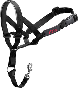 padded dog head collar