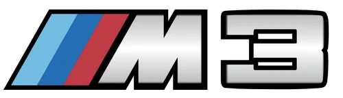 BMW M3 Sticker 100mm length | toolbox, car or home window, laptop Set of 2 - Picture 1 of 1
