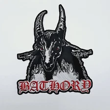 Bathory Old Goat  EMBROIDERED Back Patch