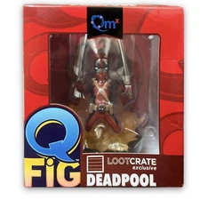 Marvel Deadpool Quantum Mechanix Q Fig Loot Crate Exclusive Figure New 2015
