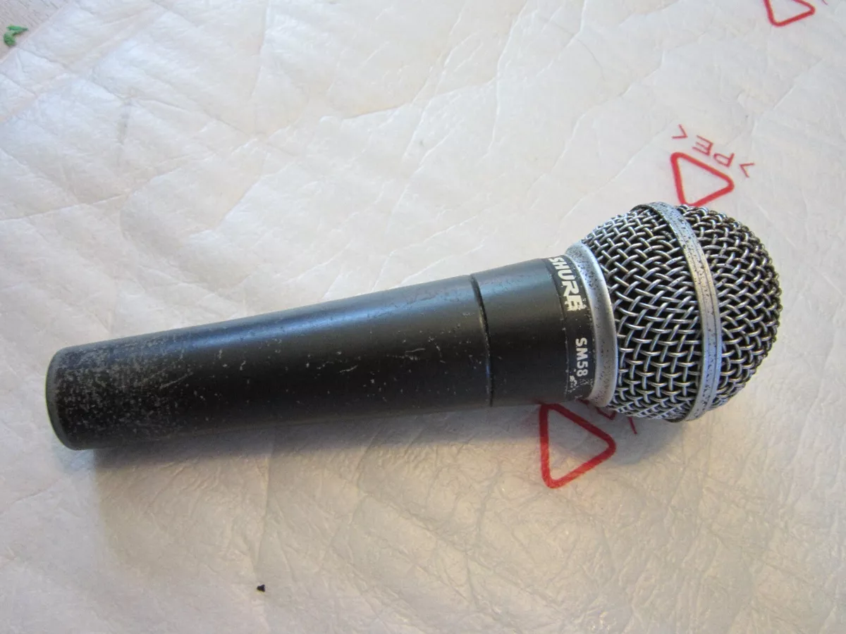 vintage Shure Sm58 Loz Dynamic Microphone | eBay