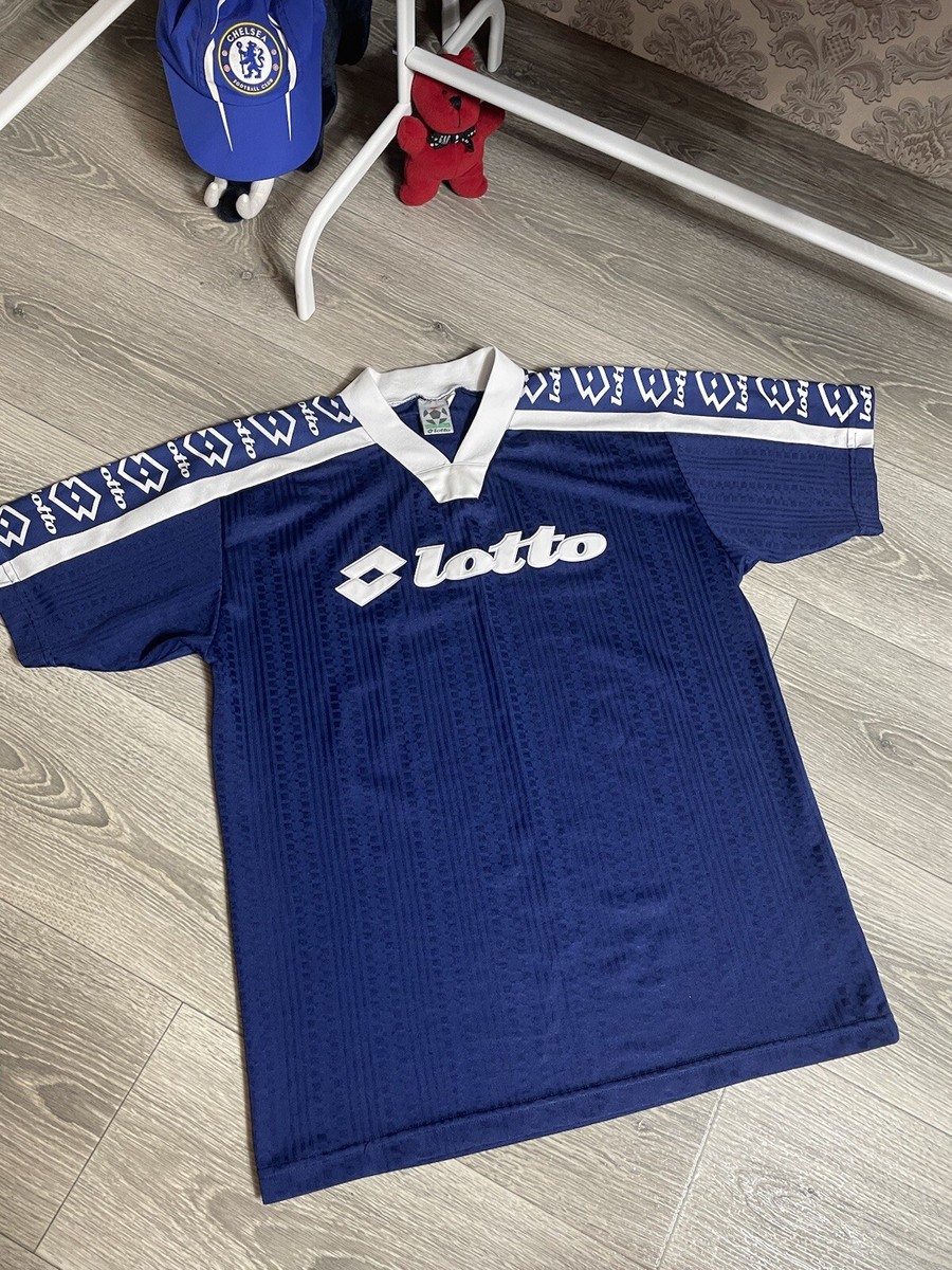 Lotto　ロット ジェノア　9番　サナブリア　ユニフォーム　XL　セリエA Lotto Jersey Football Shirt Streetwear Vintage Made In Italy
