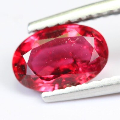 1.50Cts MARVELOUS NATURAL PINK TOURMALINE OVAL LOOSE GEMSTONES M137