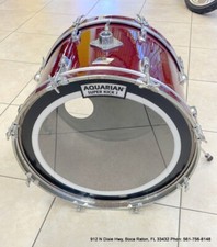 Ludwig Vintage 1980s Rocker 22x16 Bass Drum Made in USA