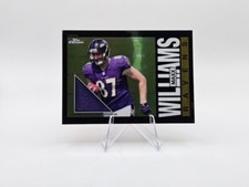 Maxx Williams 2015 Topps Chrome RC Relic Patch #T60R-MW Ravens