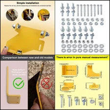 Hydro Transmission Brackets Kit for Hustler Zero Turn Mower Raptor SD/SDX