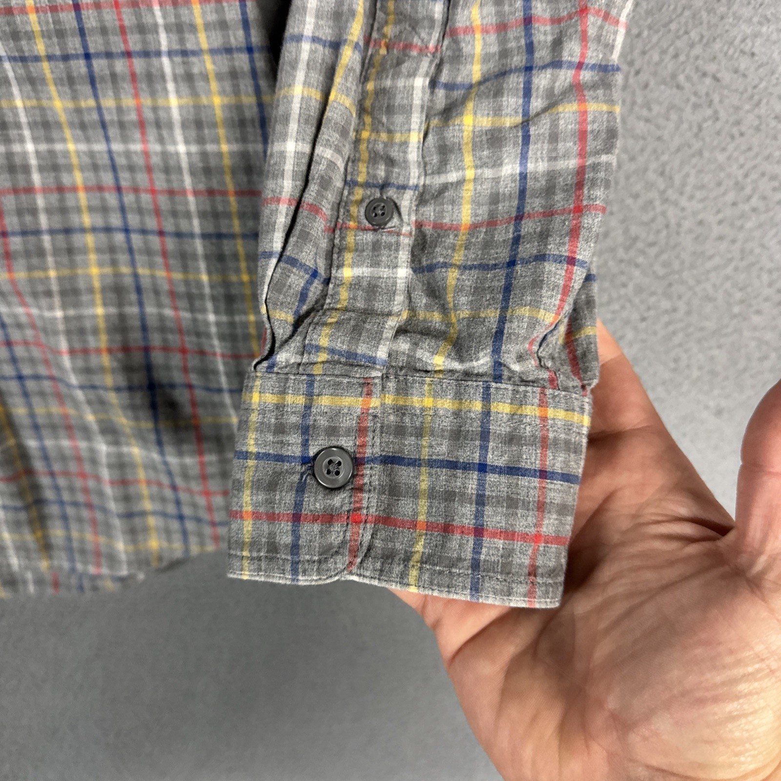 Gap Button Down Shirts Mens Large Multicolor Plai… - image 12