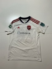 Adidas Los Angeles LA Breakers FC ECNL Youth Football Club Soccer Jersey M 12-14