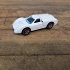 1960s MATTEL HOT WHEELS REDLINE FORD J-CAR ENAMEL WHITE  HK DIECAST MINT