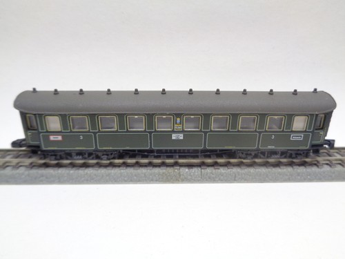 MÄRKLIN MINICLUB Personenwagen 3.Klasse K.Bay.Sts.B. (26163) | Condition: Gebraucht