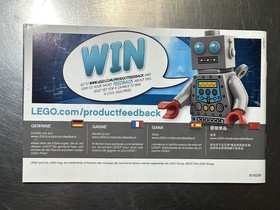 2015 LEGO Ultra Agents 70168 Manual Booklet Only  Used Condition