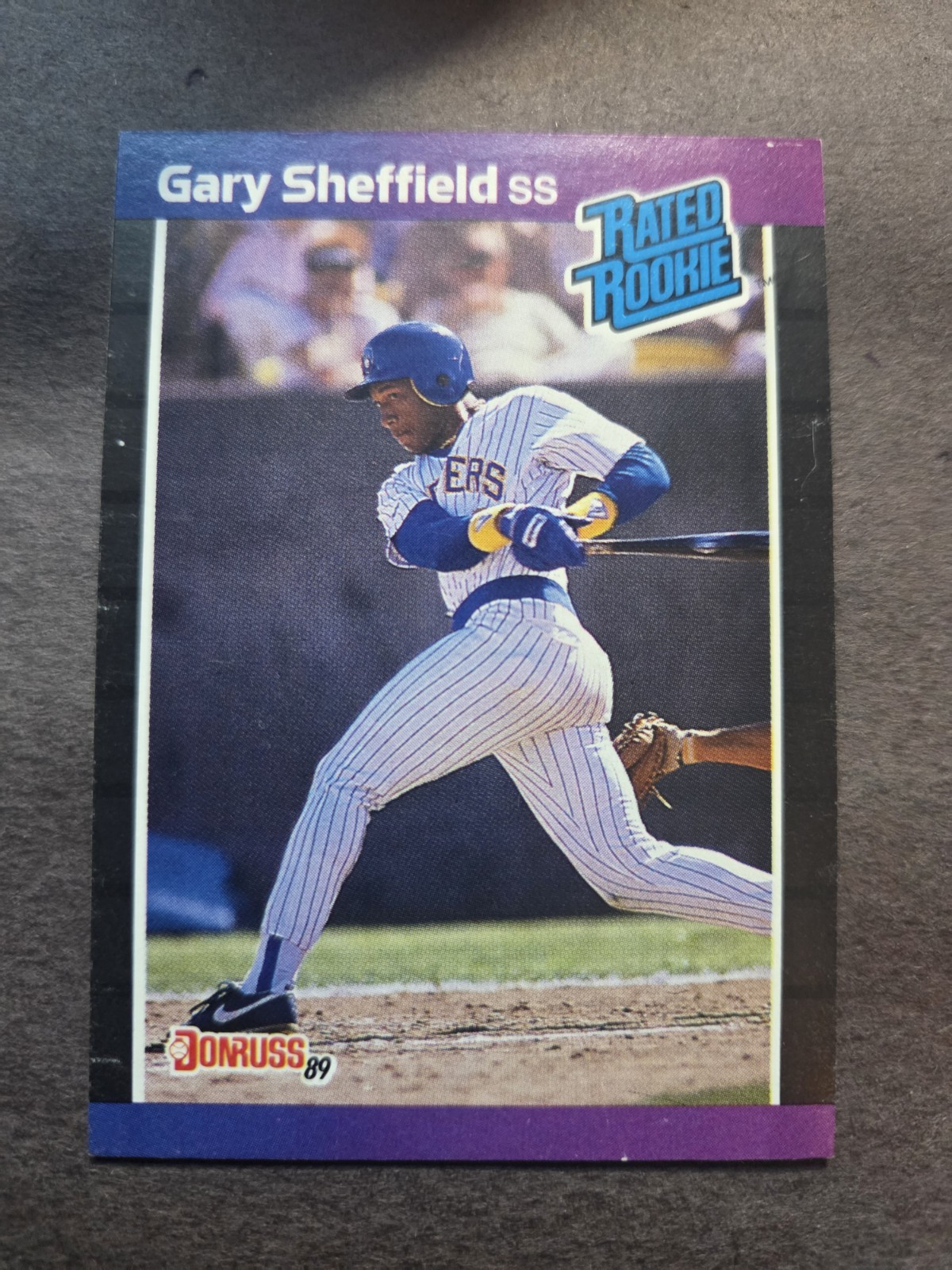 1989 Donruss - Rated Rookie Gary Sheffield #31 *Denotes Next to PERFORMANCE (RC)