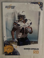 2010 Score Darren Sproles #238 San Diego Chargers Football Card
