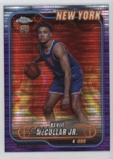 2024-25 Topps Chrome Purple Sonar Refractor /275 Kevin McCullar Jr #150 8d2