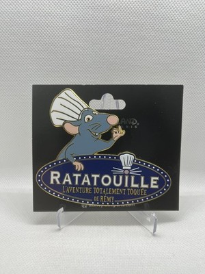 DLP Chef Remy Ratatouille Attraction Logo 10th Anniversary 2024 Paris Disney Pin