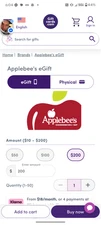 e gift card apple bees