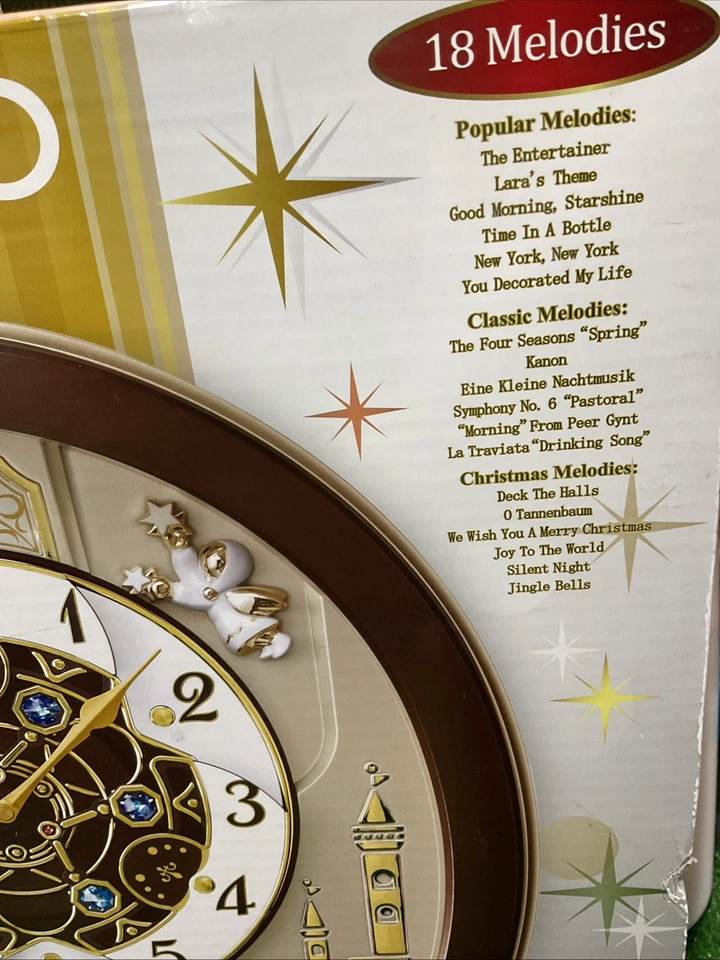 Reloj Seiko’s 18 Melodies in Motion Cristales Swarovski EDICIÓN ESPECIAL (Leer Des Foto 3 de 4