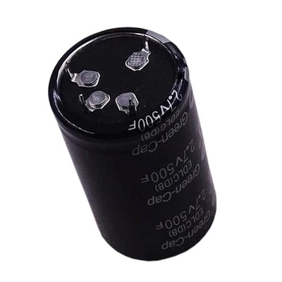 Condensateur Farad 2.7V 500F Condensateur super ultra 35 x 60 mm, 4 broches - Photo 1/3