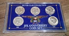 1993 30th Anniversary Kennedy Half Dollar Silver Clad 5 Coin Collection Set