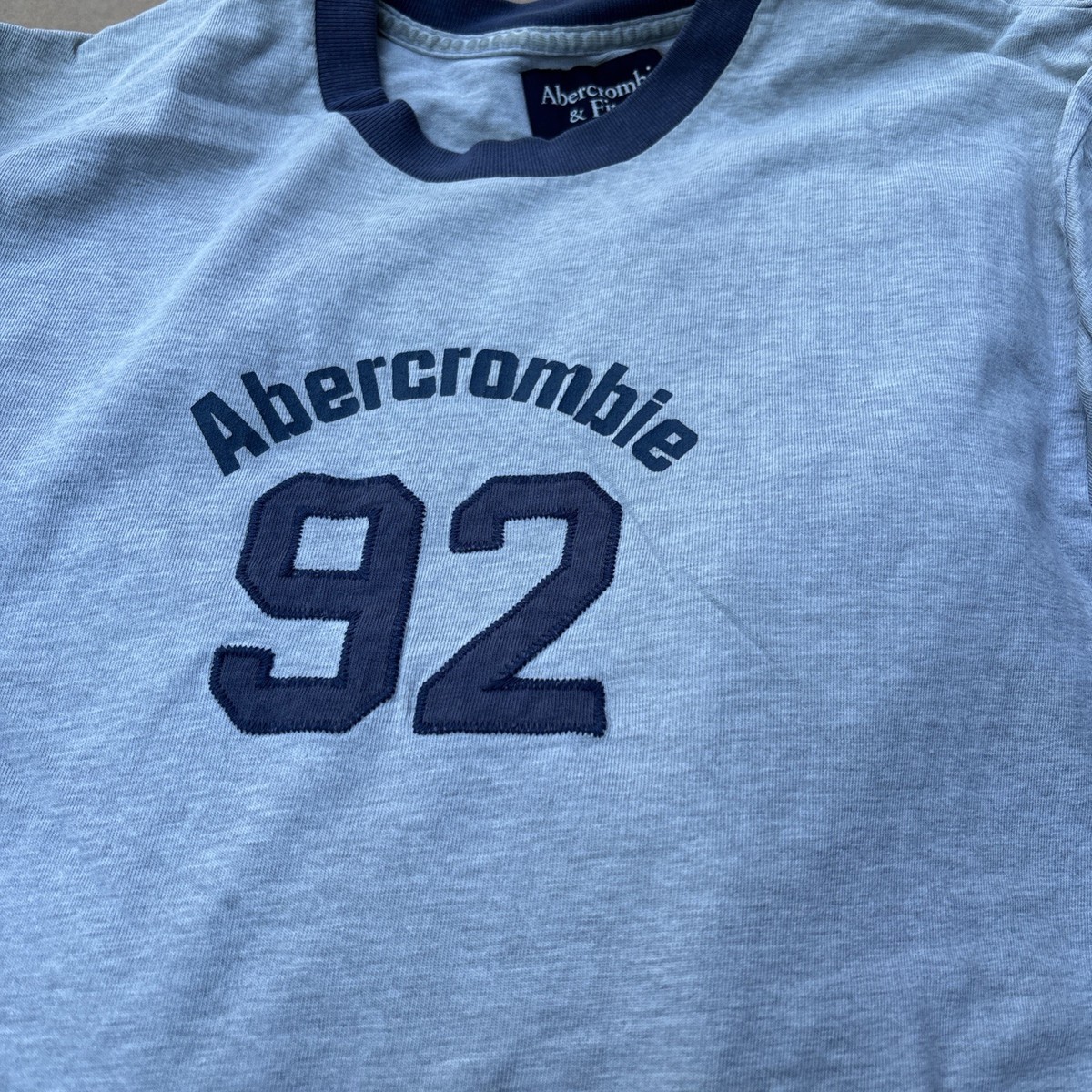 希少！90s ABERCROMBIE&FITCHCOMPANY Abercrombie & Fitch A&F Vintage Stretch 90s Slim Raw Hem
