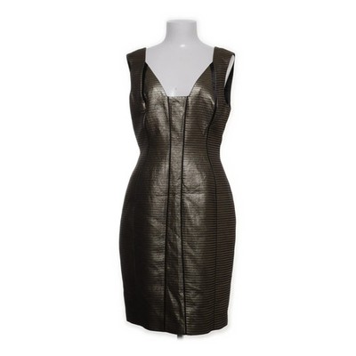Elie Tahari, Cocktailkleid, Größe: 38, Gold/Schwarz #uNt
