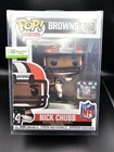 Funko Pop! NFL Football Nick Chubb Cleveland Browns Vinyl Figure #140
