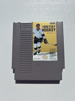 Wayne Gretzky Hockey No Logo Jersey Nintendo NES Rare 