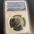 Photo of a 2002-S Kennedy Half Dollar Proof from an eBay listing that sold on Jul 19, 2026