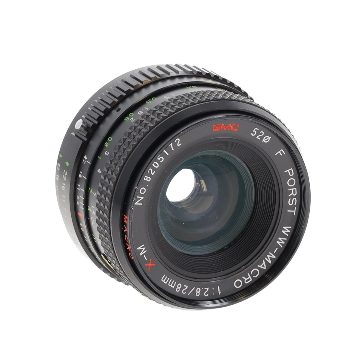 Porst 28mm F/2.8 WW-Macro X-M Series Lens for Fuji AX 35mm Film