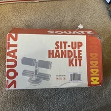 SQUATZ Abs Master Sit-Up Handle Kit - Home Use Gym & Training 