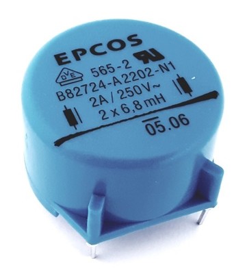 B82724A2202N1 TDK CURRENT-COMPENSATED RING CORE DOUBLE CHOKE INDUCTOR (25/PK)