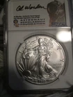 2020 $1 American Silver Eagle NGC MS70 Al Worden Signature Label 1 of 500